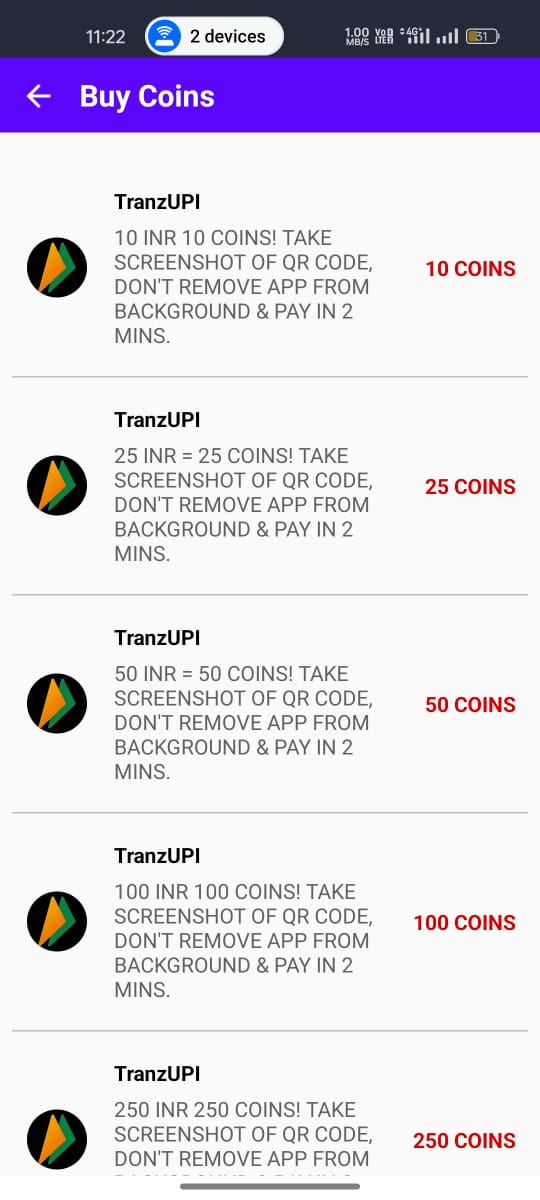 Redeem Coins